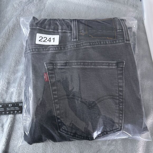 Levi Strauss & Co. Straight Leg Jeans Mens Size 38X30 Mid Rise S40196 Black - Picture 14 of 14